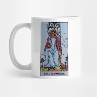 King of Swords - A Tarot Print Mug